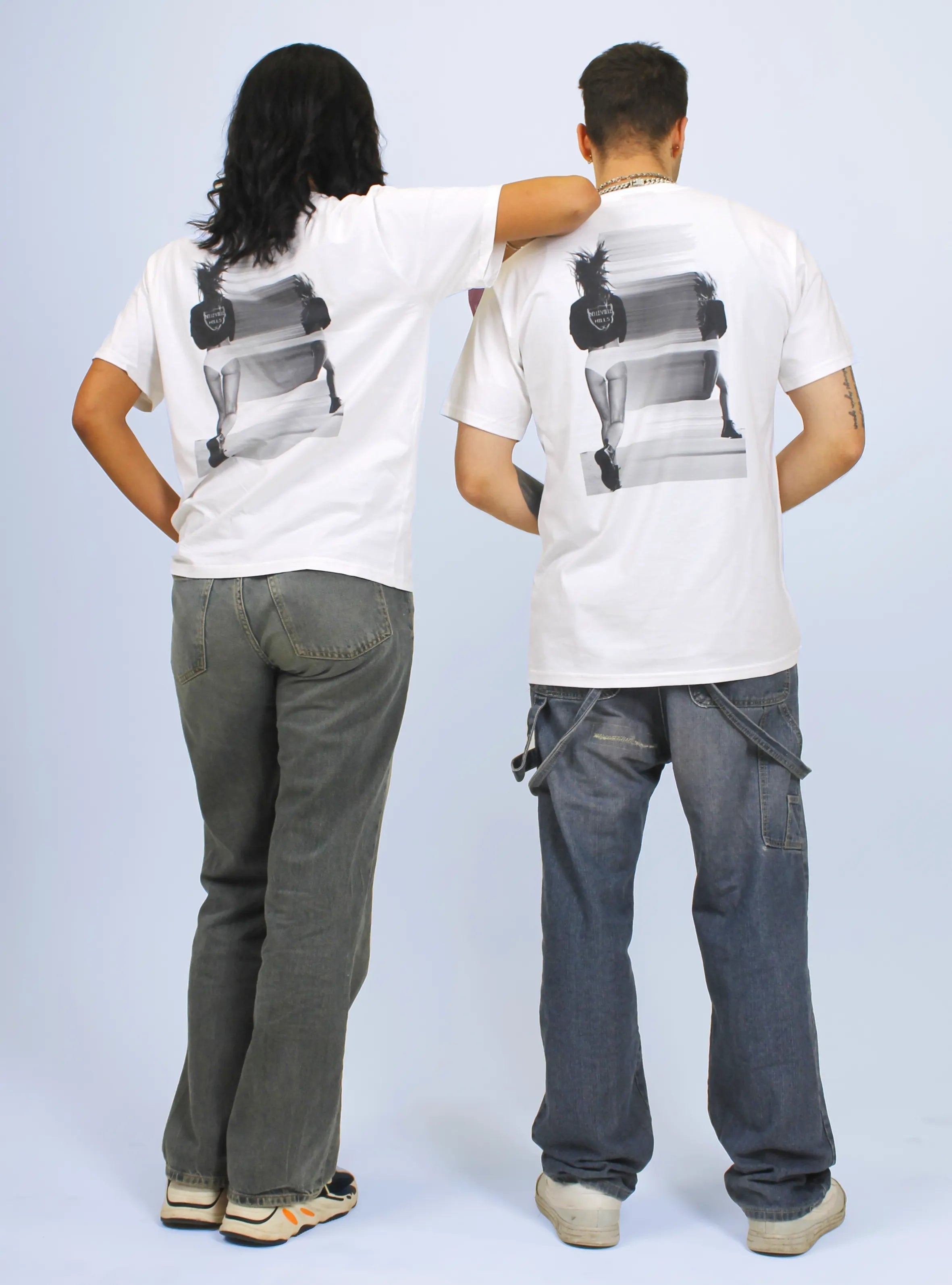 BEVERLY THRILLS – BACK PRINT – WHITE T-SHIRT