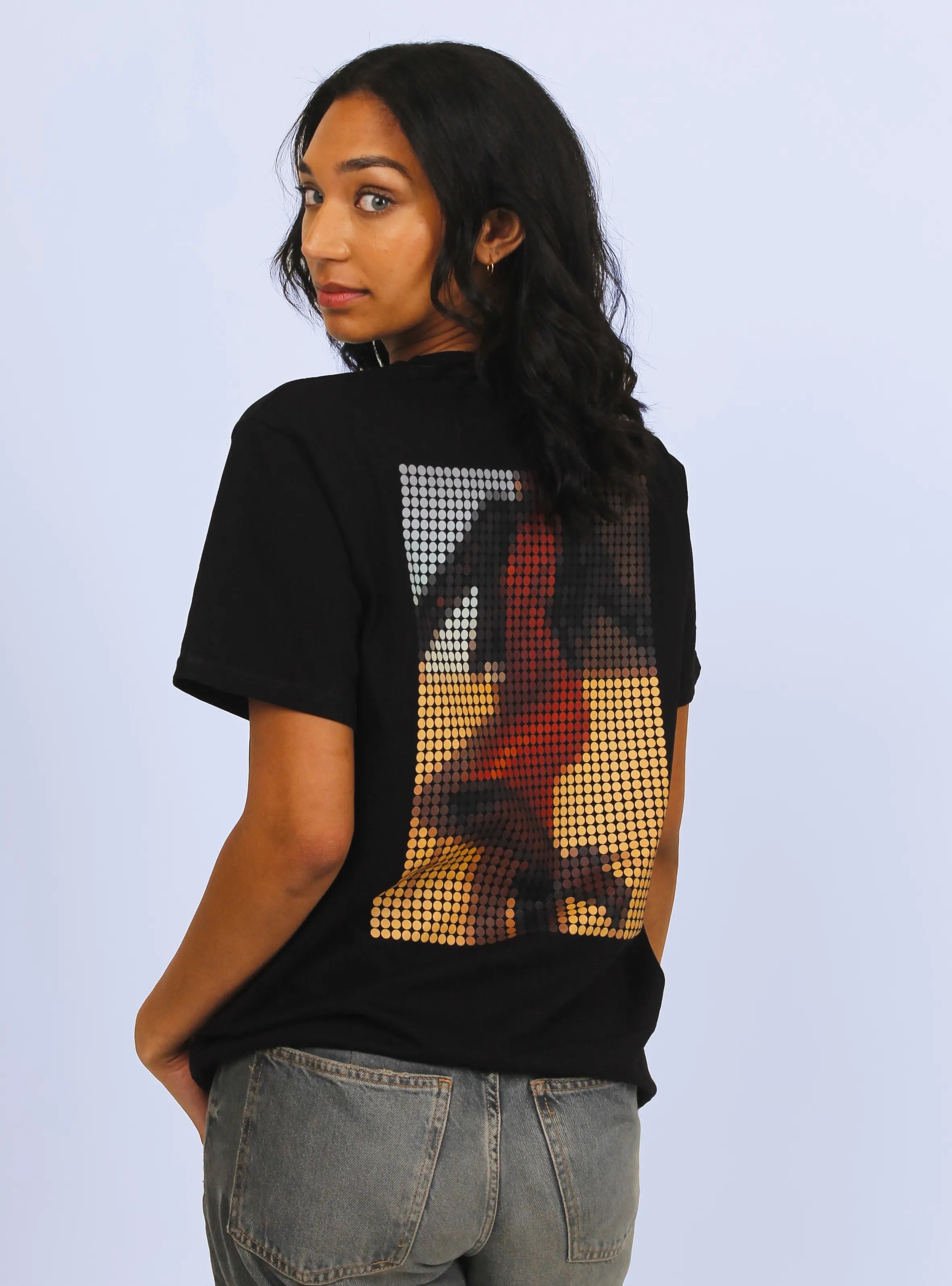 CONNECT THE THOT – BACK PRINT – BLACK T-SHIRT
