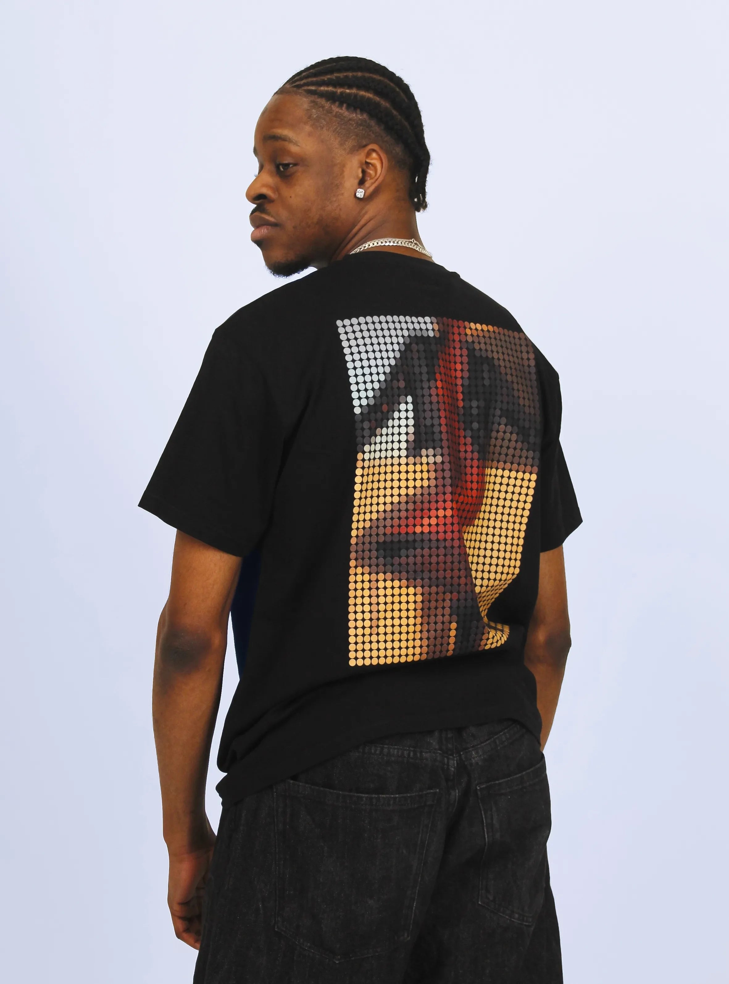CONNECT THE THOT – BACK PRINT – BLACK T-SHIRT