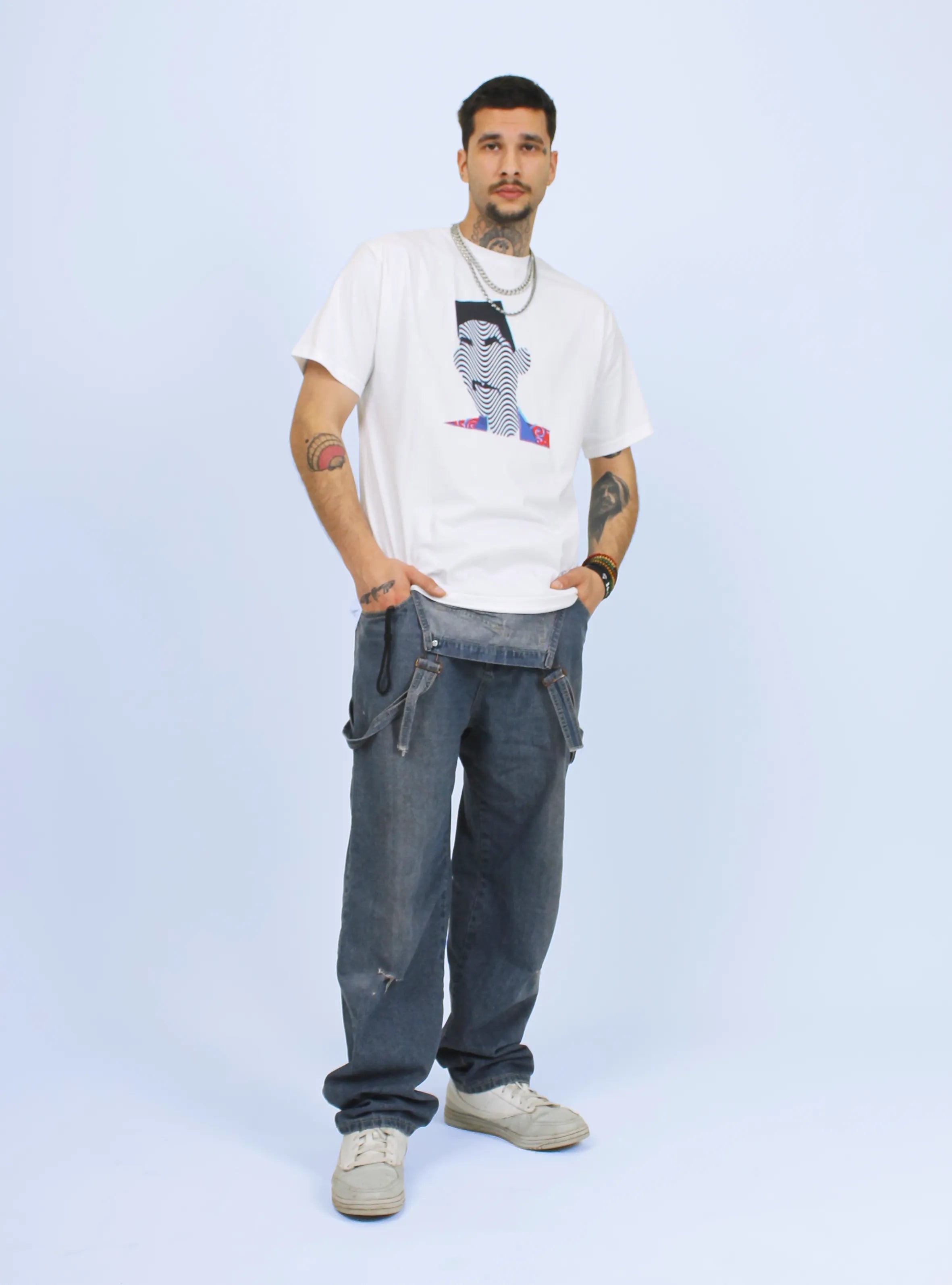 FRESH T – FRONT PRINT – WHITE T-SHIRT