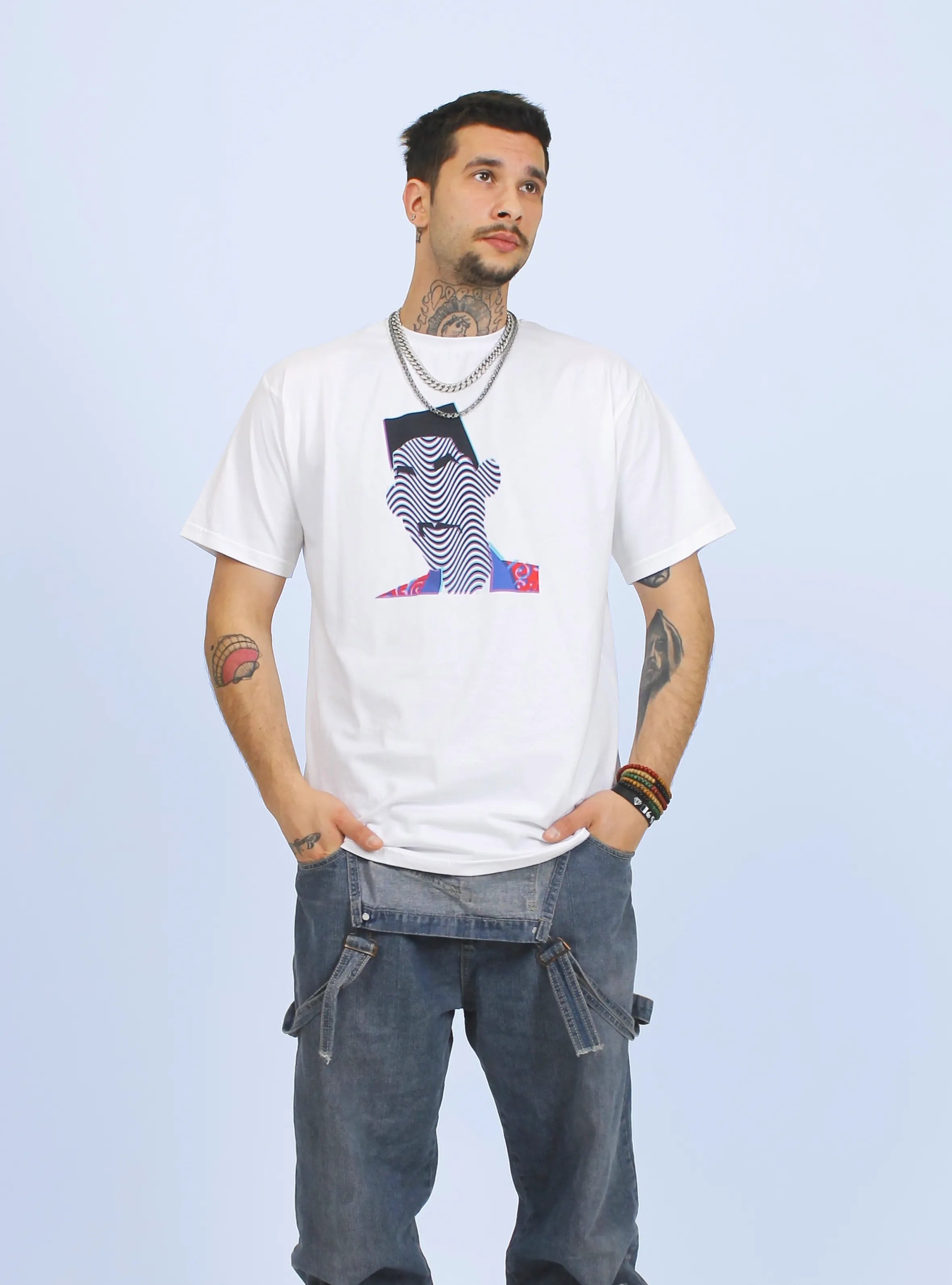 FRESH T – FRONT PRINT – WHITE T-SHIRT