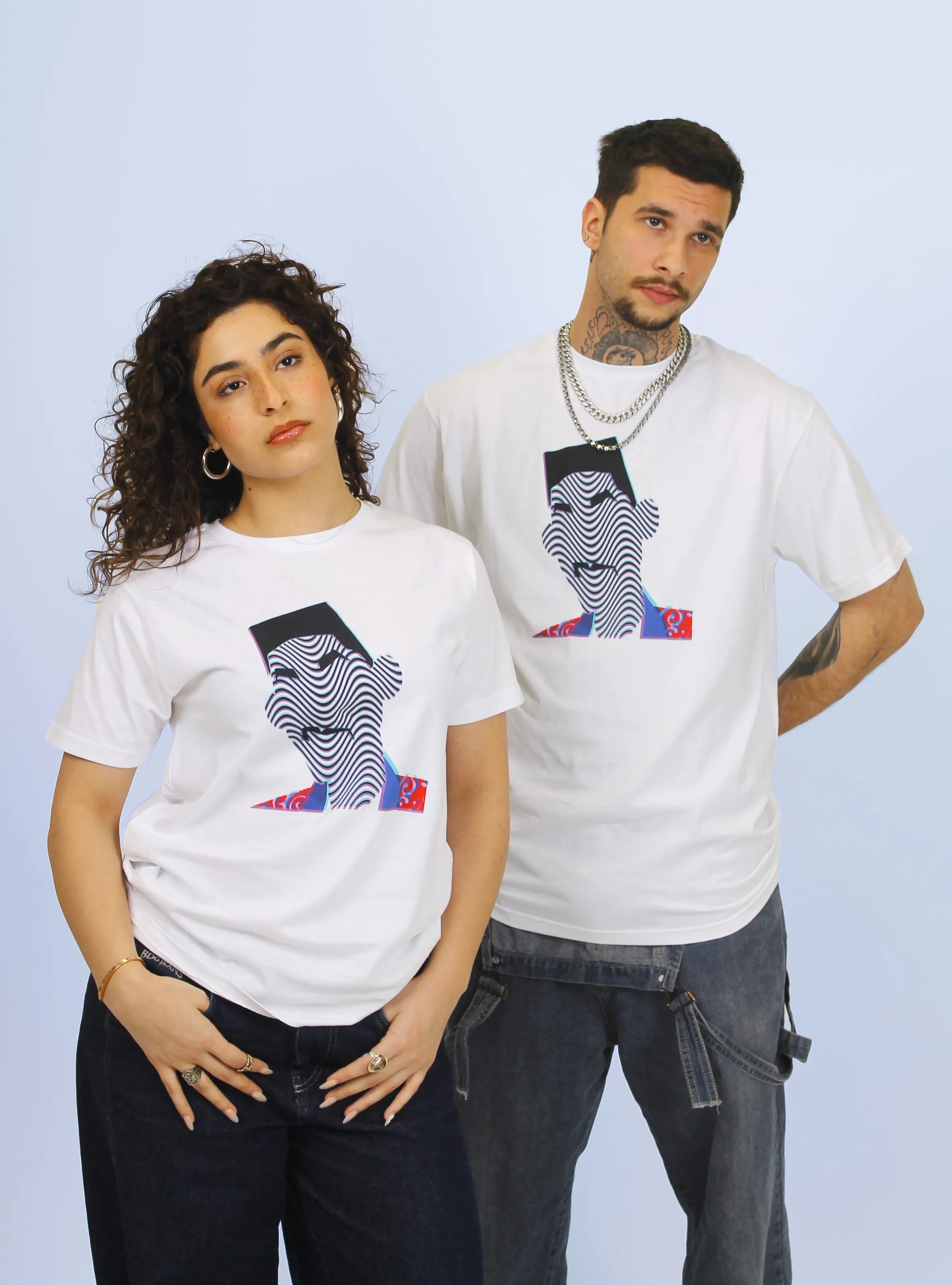 FRESH T – FRONT PRINT – WHITE T-SHIRT