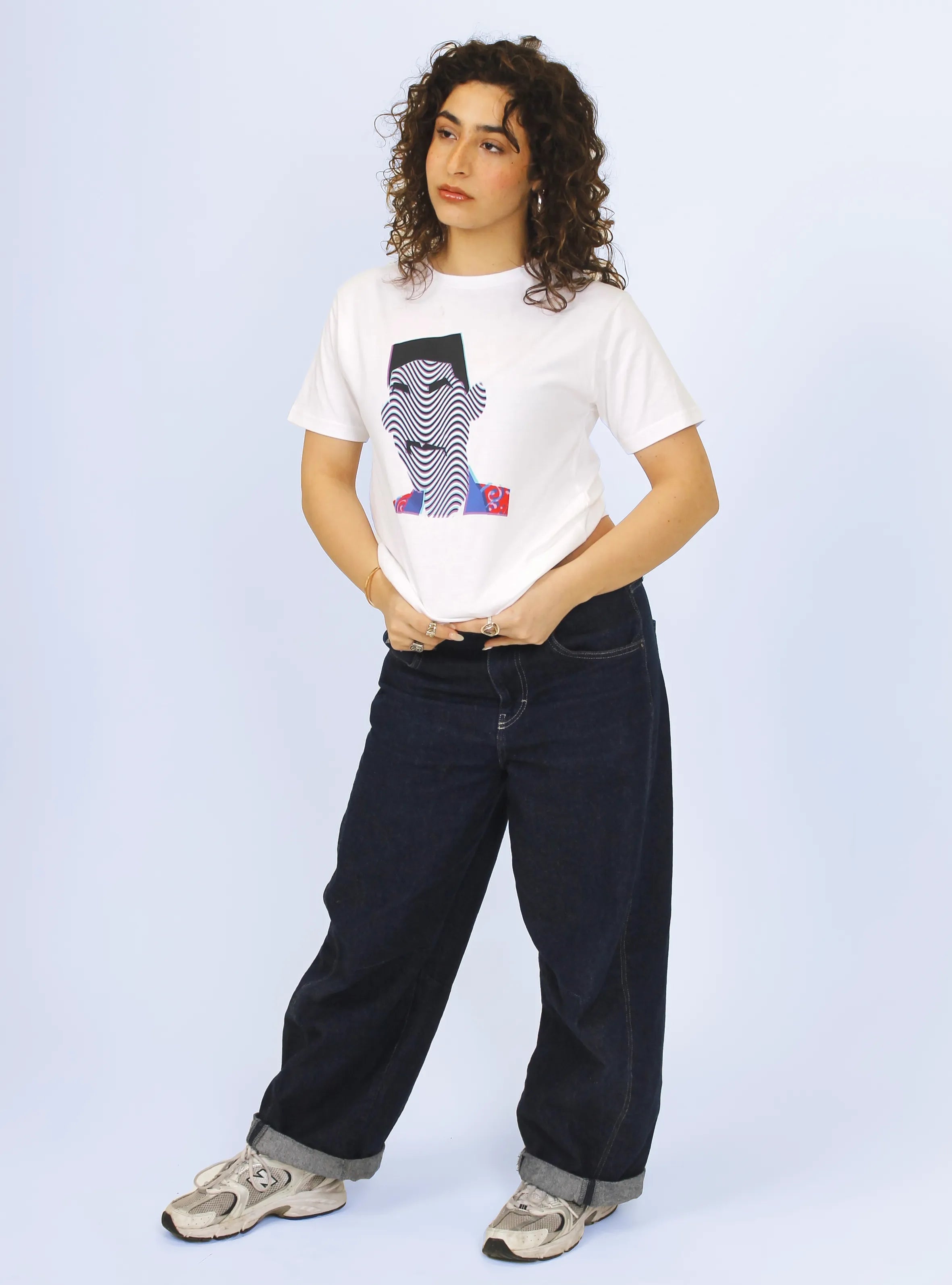 FRESH T – FRONT PRINT – WHITE T-SHIRT