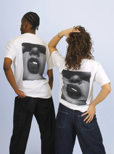 LIPPY KAHYAYYY – BACK PRINT – WHITE T-SHIRT