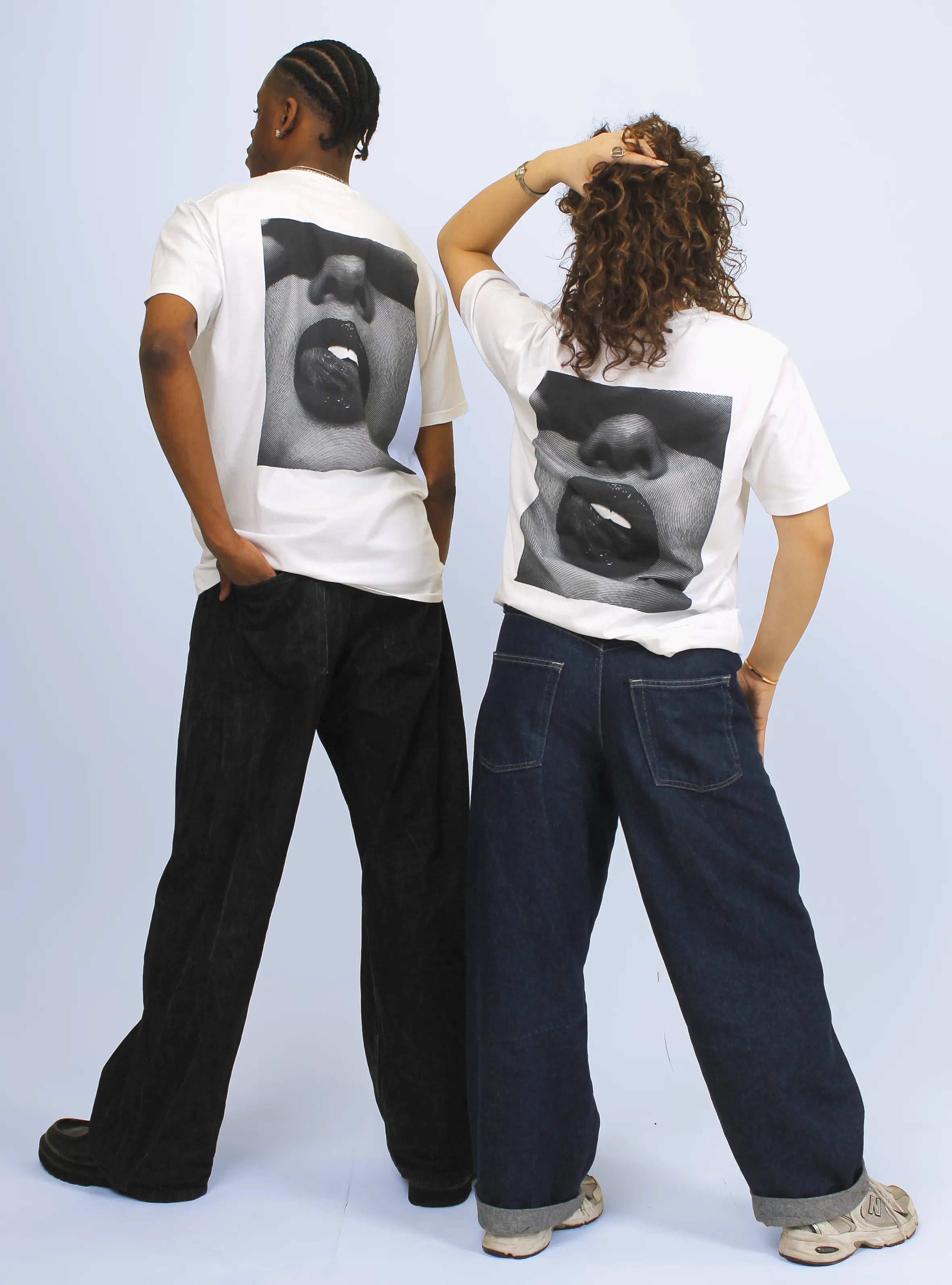 LIPPY KAHYAYYY – BACK PRINT – WHITE T-SHIRT