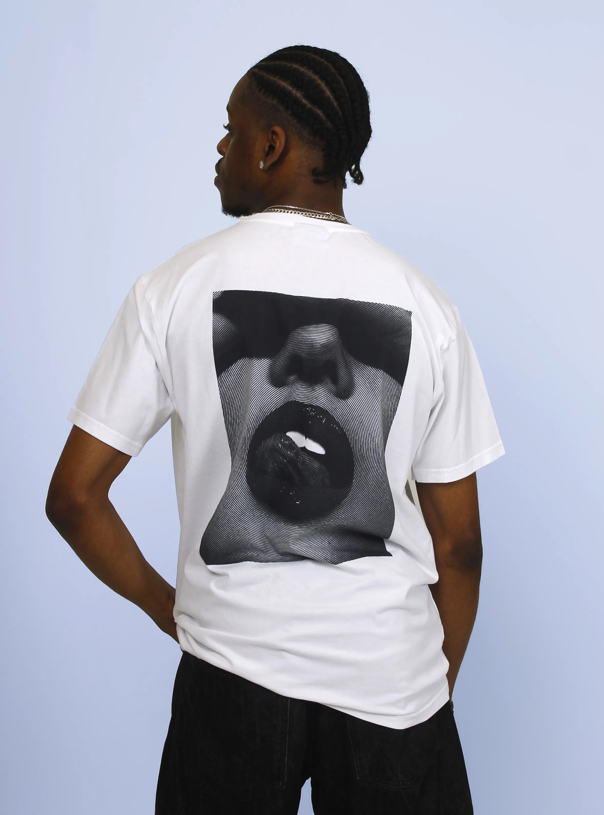 LIPPY KAHYAYYY – BACK PRINT – WHITE T-SHIRT