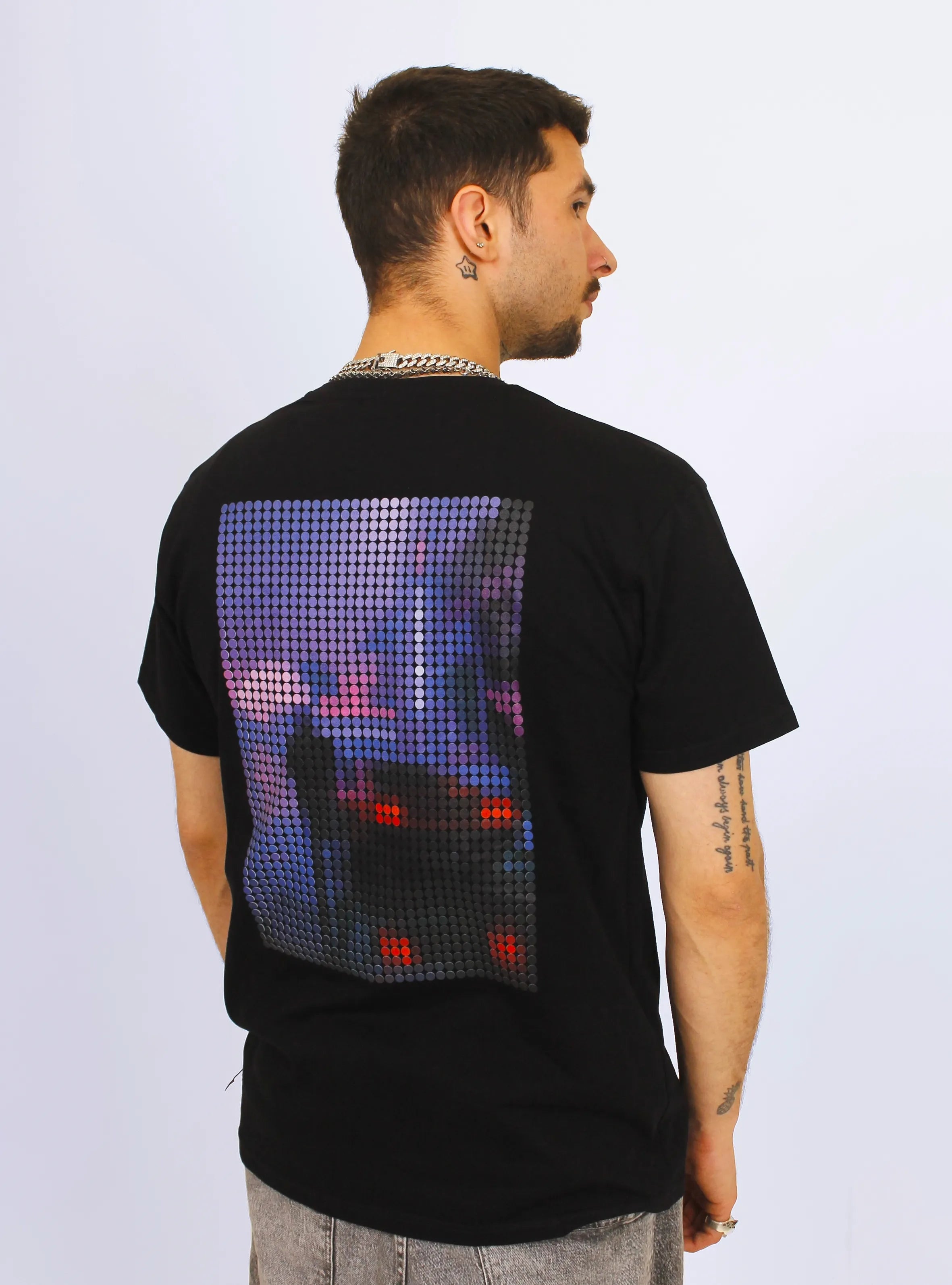 MIAMI VICE – BACK PRINT – BLACK T-SHIRT