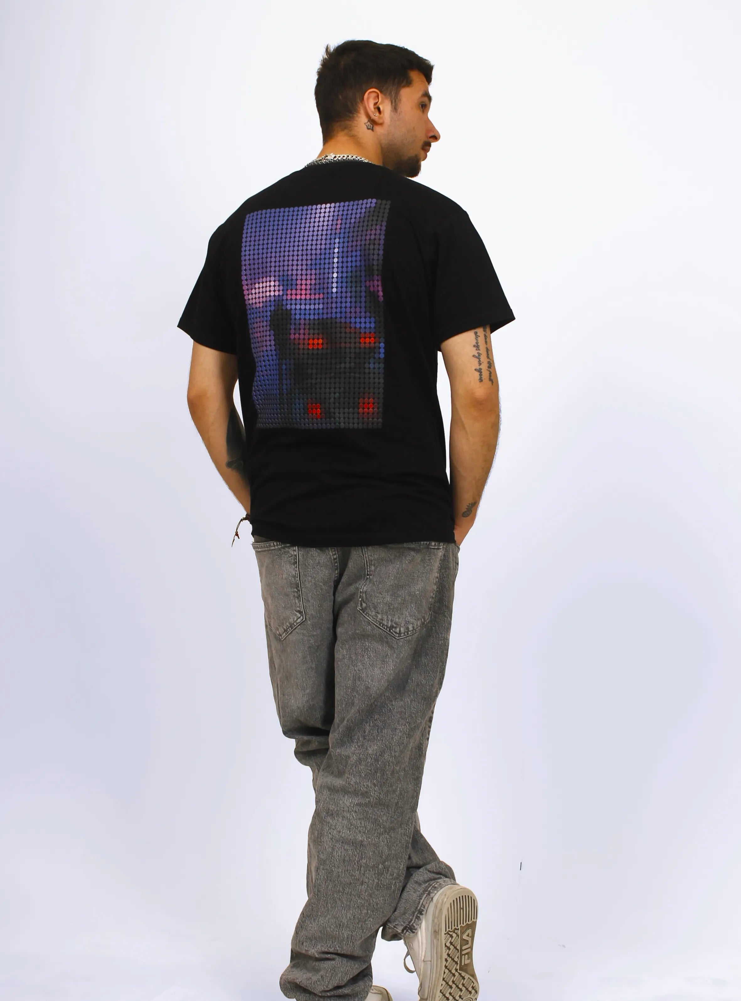 MIAMI VICE – BACK PRINT – BLACK T-SHIRT