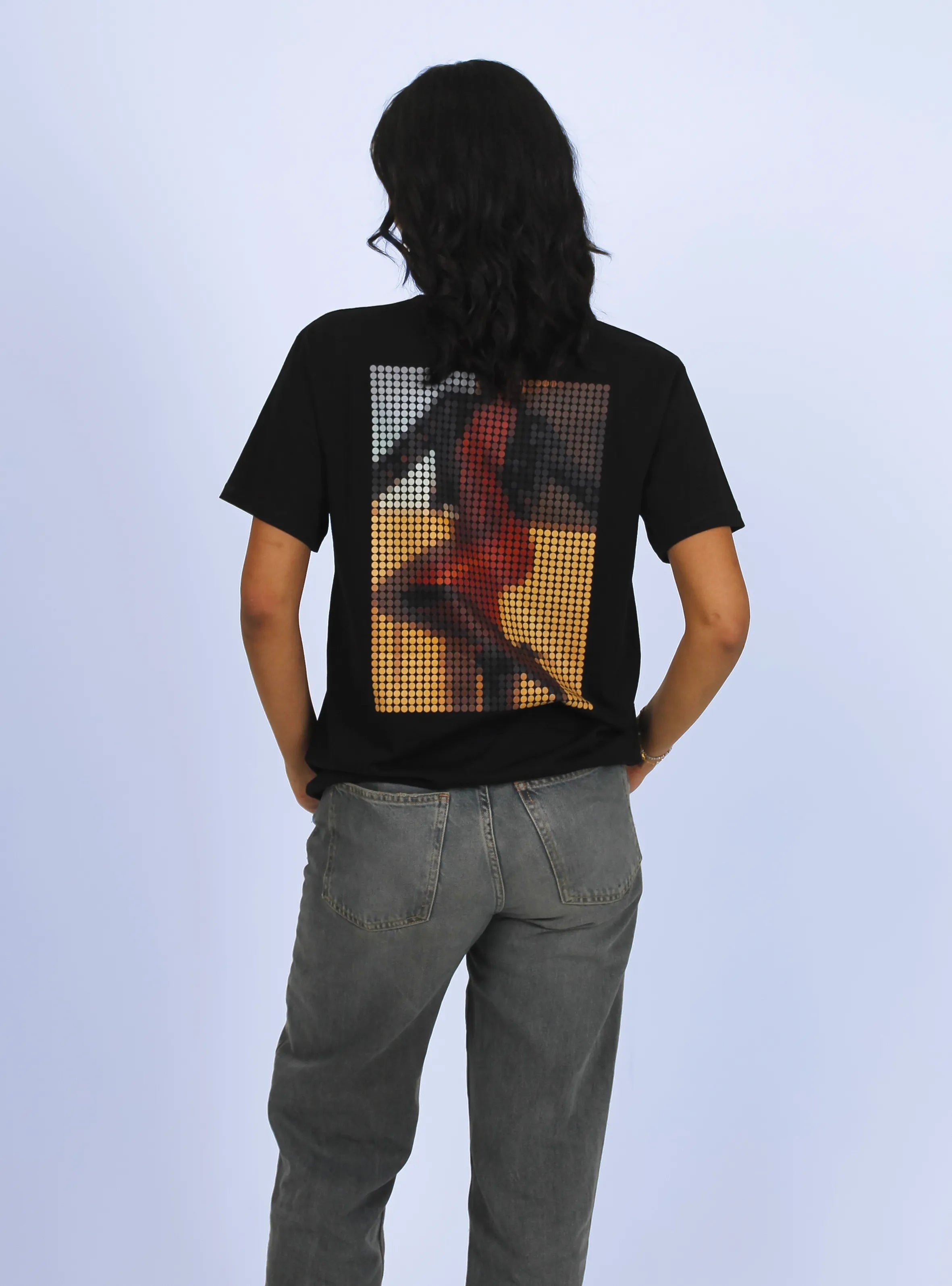 CONNECT THE THOT – BACK PRINT – BLACK T-SHIRT
