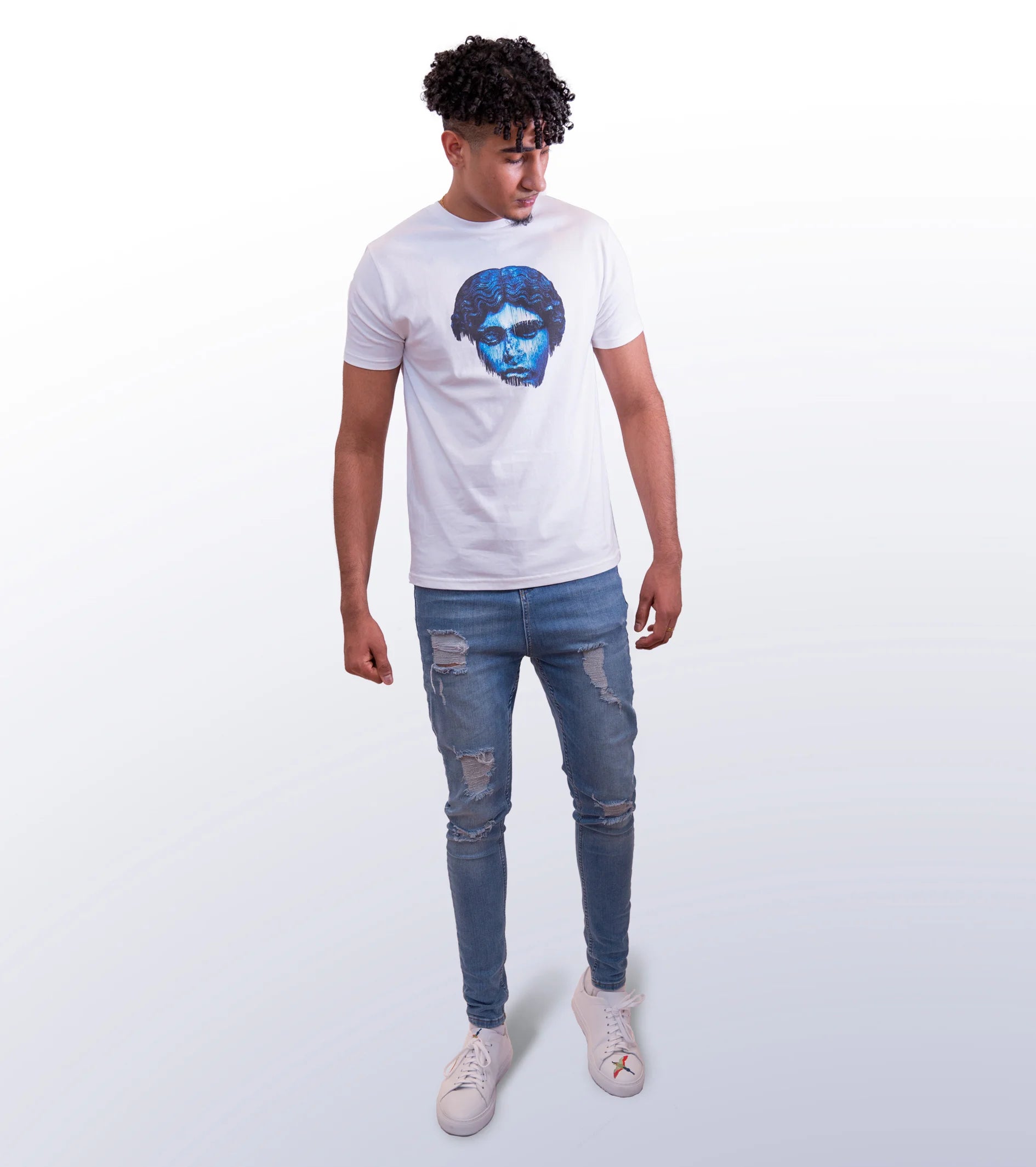Shirt without shoulders sale