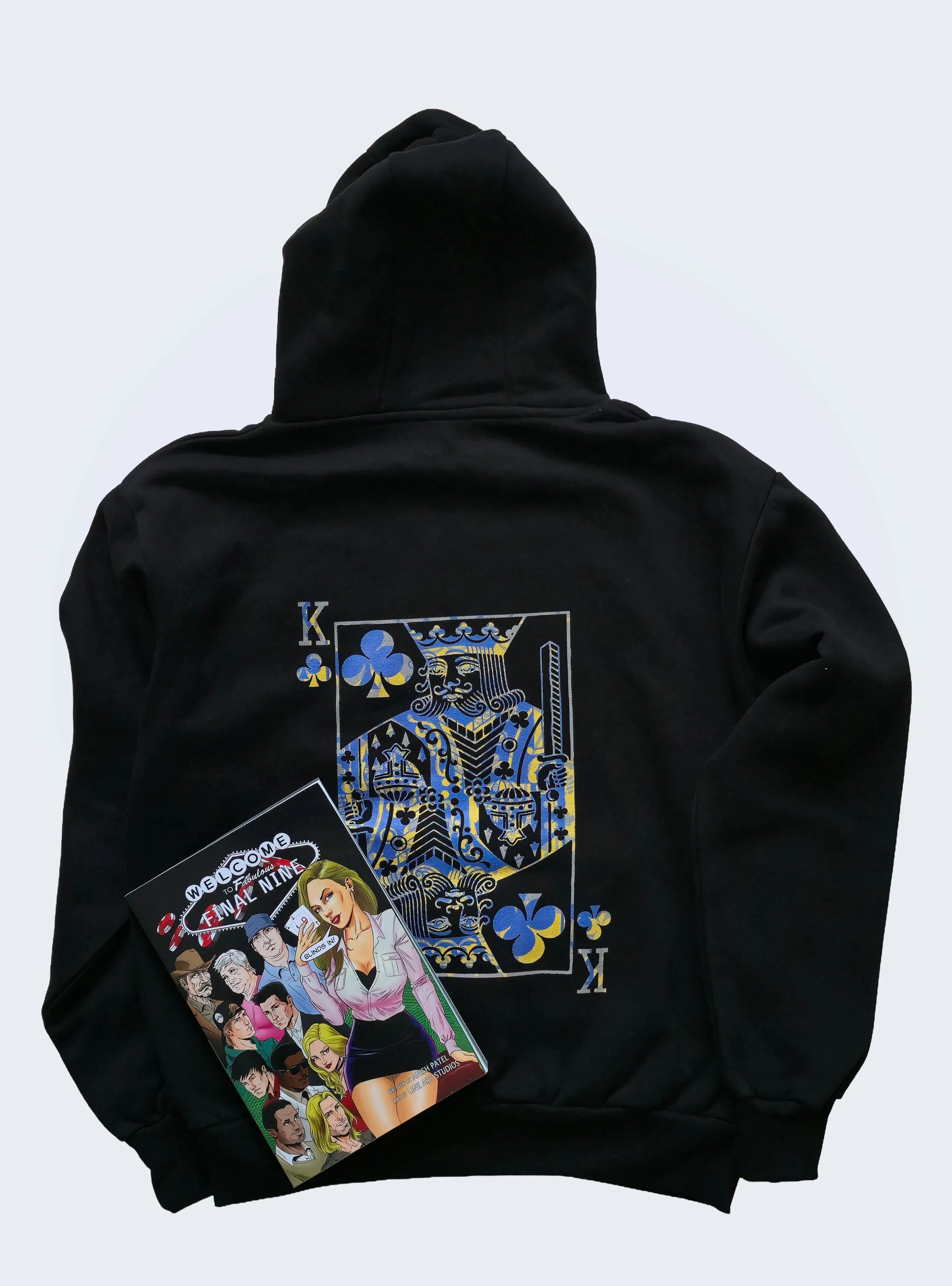FINAL NINE GRAPHIC NOVEL AND KING OF CLUBS HOODIE SET