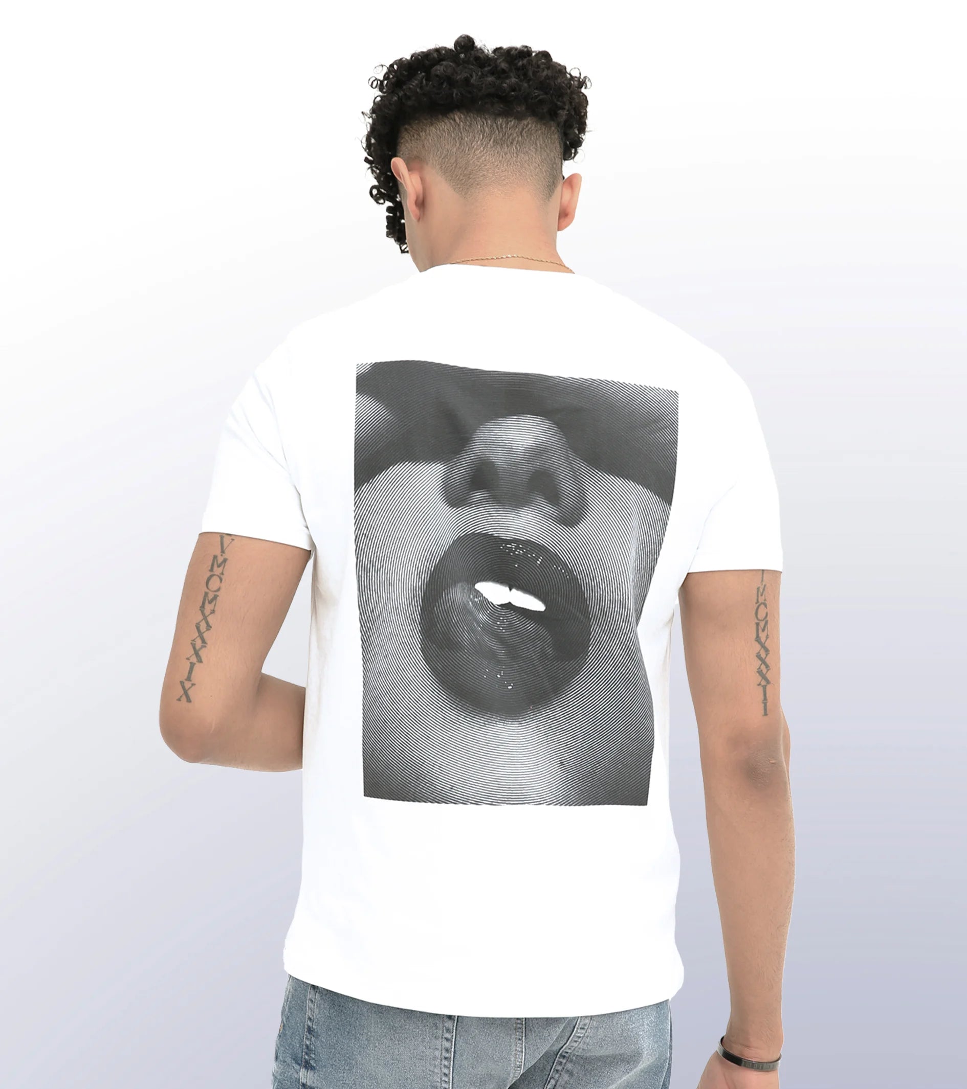 LIPPY KAHYAYYY – BACK PRINT – WHITE T-SHIRT